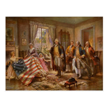 Betsy Ross Carte Postale