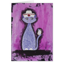 Betty, the Paisley Nurse Card