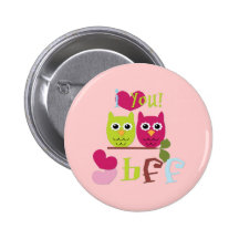 BFF BADGES AVEC AGRAFE