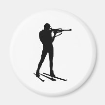 Biathlon Aimant Pour Réfrigérateur