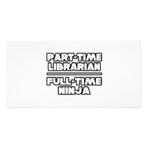 Bibliothécaire… Ninja Photocartes