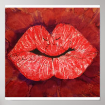 bibliothèques et affiche de baiser