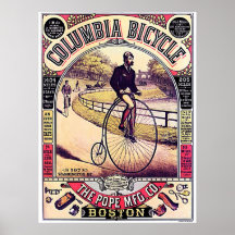 Bicyclette de Colombie Poster