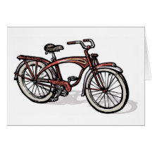 Bicyclette fantôme rouge de Schwinn Cartes
