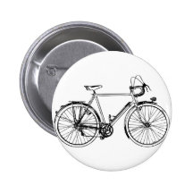 Bicyclette vintage badges