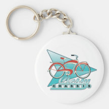 Bicyclette vintage porte-clef