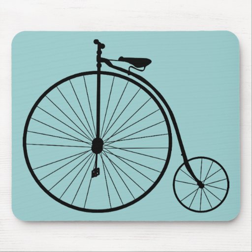 Bicyclette vintage tapis de souris