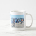 Bicycling Along Pier A Hoboken NJ Mug