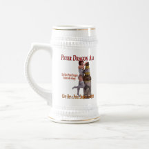 Bière anglaise de dragon de Peter avant qu'elle do Tasse À Café