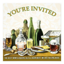 Bière Champagne, huîtres d'invitation de partie