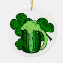 Bière de vert du jour de Patrick de saint Décoration Pour Sapin De Noël