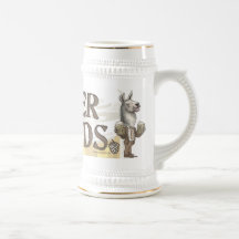 Bière je lama par des studios de Mudge Tasses
