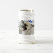 Bière Stein de chien de Keeshond Mugs