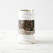 Bière Stein de chimpanzé de bébé Tasse À Café