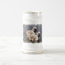 Bière Stein de cygnes de bébé Tasse
