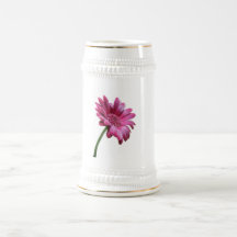 Bière Stein de marguerite de Gerbera Tasse À Café