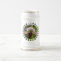 Bière unique Stein d'orchidée Tasse À Café