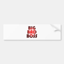 Big bain patron adhésif pour voiture
