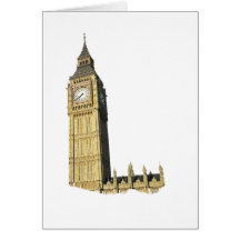 Big Ben (tour d'horloge), Londres Cartes De Vœux