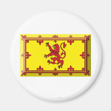 Bijou de drapeau de lion de l'Ecosse Magnets Pour Réfrigérateur