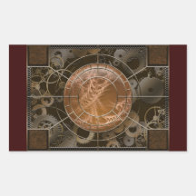 Bijou de Vernian Autocollant Rectangulaire