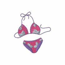 Bikini polos brodés