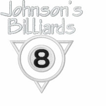 Billards brodés polo brodé