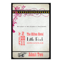 Billet d'affiche RSVP (3,5 x 5) Faire-part Personnalisés