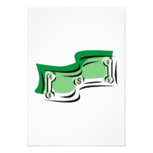 Billet d'un dollar invitations personnalisables