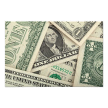 Billets d'un dollar un impressions photographiques