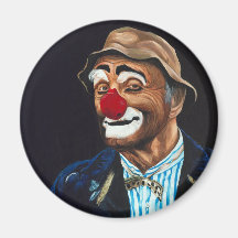 Billy supérieur le clown aimants pour réfrigérateur