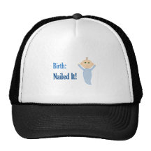Birth: Nailed It! (Boy) Mesh Hats