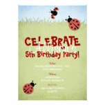Birthday mignonne de Madame Bugs Girl's Invitations Personnalisables