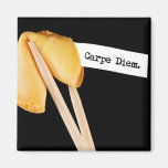 Biscuit de fortune de Carpe Diem Magnets Pour Réfrigérateur
