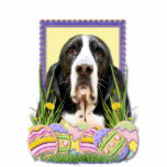 Biscuits d'oeuf de pâques - Basset Hound - jasmin Photo Sculpture