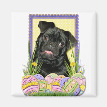 Biscuits d'oeuf de pâques - carlin - Ruffy Magnets Pour Réfrigérateur