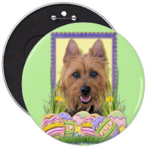 Biscuits d'oeuf de pâques - Terrier australien Pin's Avec Agrafe