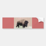 Bison/Buffalo Autocollants Pour Voiture