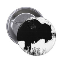 Bison - Buffalo Pin's Avec Agrafe