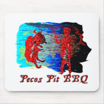 Bison de BBQ Tapis De Souris