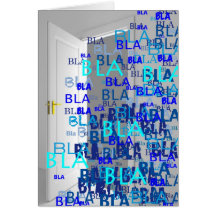 Bla bla bla kaart