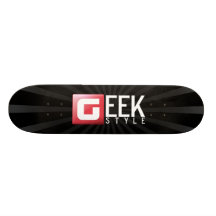 Black Geek Plateaux De Skateboards