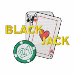 Black Jack Polo Avec Broderie