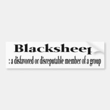 Blacksheep Adhésifs Pour Voiture