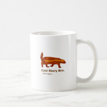 Blaireau de miel - histoire fraîche Bro. Dites-le  Tasse