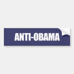 Blanc d'Anti-Obama - d'AntiObama Adhésif Pour Voiture
