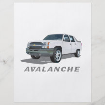 Blanc d'avalanche prospectus personnalisés