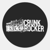Blanc de Boombox de balancier de Lil Jon "Crunk " autocollants