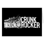 Blanc de Boombox de balancier de Lil Jon "Crunk " Carte De Vœux