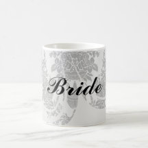 blanc de roses de damassé et black.ai tasse